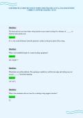CERTIFIED PLAYGROUND SAFETY INSPECTOR UPDATED ACTUAL EXAM QUESTIONS&NewLine;CORRECT ANSWERS GRADED A PLUS
