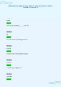CERTIFIED POOL OPERATO 6 UPDATED ACTUAL EXAM QUESTIONS CORRECT&NewLine;ANSWERS GRADED A PLUS
