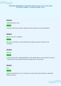 CERTIFIED PROFESSIONAL IN PATIENT SAFETY EXAM ACTUAL TEST PAPER&NewLine;QUESTIONS CORRECT ANSWERS GRADED A PLUS