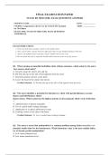 NCLEX RN MED SURG COMPREHENSIVE REVIEW EXAM 2026 COMPLETE EXAM QUESTIONS AND ANSWERS 100&percnt; VERIFIED A&plus; GRADE ASSURED&excl;&excl;&excl;&excl;&excl; NEW LATEST UPDATE&excl;&excl;&excl;&excl;