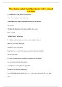 BUNDLE OF Woodshop  QUESTIONS WITH 100&percnt; CORRECT ANSWER