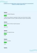 CERTIFIED QUALITY IMPROVEMENT ASSOCIATE EXAM REVIEW SOLVED QUESTIONS&NewLine;COMPLETE ANSWERS GRADED A PLUS