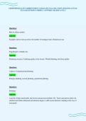 CERTIFIED QUALITY IMPROVEMENT ASSOCIATE FULL SOLUTION UPDATED ACTUAL&NewLine;EXAM QUESTIONS CORRECT ANSWERS GRADED A PLUS