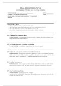 COUNSELING PSYCHOLOGY EXAM 2026  COMPLETE EXAM QUESTIONS AND ANSWERS 100&percnt; VERIFIED A&plus; GRADE ASSURED&excl;&excl;&excl;&excl;&excl; NEW LATEST UPDATE&excl;&excl;&excl;&excl;&excl;