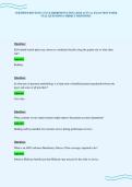 CERTIFIED REVENUE CYCLE REPRESENTATIVE CRCR ACTUAL EXAM TEST PAPER&NewLine;FULL QUESTIONS CORRECT RESPONSES