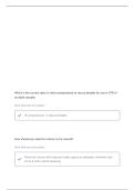 FIRST AID QUESTIONS WITH CORRECT ANSWERS&period;&period;