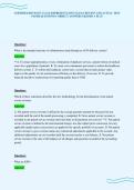 CERTIFIED REVENUE CYCLE REPRESENTATIVE EXAM 2 REVIEW AND ACTUAL TEST&NewLine;PAPER QUESTIONS CORRECT ANSWERS GRADED A PLUS