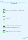 CERTIFIED REVENUE CYCLE REPRESENTATIVE CRCR VIEW AHEAD EXAM QUESTIONS&NewLine;FULL SOLUTION GUIDECERTIFIED REVENUE CYCLE REPRESENTATIVE CRCR VIEW AHEAD EXAM QUESTIONS&NewLine;FULL SOLUTION GUIDE