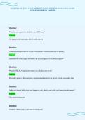 CERTIFIED REVENUE CYCLE REPRESENTATIVE PREMIUM EXAM PAPER TESTED&NewLine;QUESTIONS CORRECT ANSWERS
