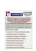 TEXAS WASTEWATER CLASS D CERTIFICATION EXAM STUDY GUIDE 2026 &ndash; COMPLETE PRACTICE QUESTIONS&comma; VERIFIED ANSWERS&comma; OPERATOR TRAINING NOTES&comma; LICENSING PREPARATION & REAL EXAM SUCCESS MATERIALS