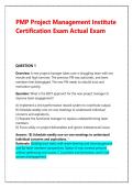 PMP Exam Prep 2026 &vert; Project Management Institute Actual Practice Question Bank