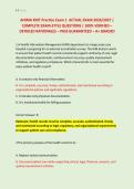 AHIMA RHIT Practice Exam 1  ACTUAL EXAM 2026&sol;2027 &vert; &NewLine;COMPLETE EXAM-STYLE QUESTIONS &vert; 100&percnt; VERIFIED &ndash; &NewLine;DETAILED RATIONALES &ndash; PASS GUARANTEED &ndash; A&plus; GRADED 