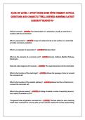 NACE CIP LEvEL 1 Study GuIdE 2026 WItH CORRECt ACtuAL&NewLine;QuEStIONS ANd CORRECtLy WELL dEFINEd ANSWERS LAtESt&NewLine;ALREAdy GRAdEd A&plus; 