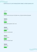 CESSWI EXAM ACTUAL TEST PAPER QUESTIONS CORRECT ANSWERS GRADED A PLUS