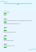 CESSWI EXAM CERTIFICATION EVALUATION TESTED QUESTIONS FULL SOLUTION&NewLine;GUIDE