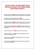 WGU D755 OA prep &vert; 2026 WITH COrreCT ACTUAL&NewLine;QUeSTIONS AND COrreCTLY WeLL DeFINeD ANSWerS&NewLine;LATeST ALreADY GrADeD A&plus; 