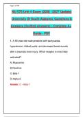 NU 578 Unit 4 Exam &lpar;2026 &sol; 2027 Update&rpar;&NewLine;University Of South Alabama&comma; Questions &&NewLine;Answers &lpar;Verified Answers&rpar; &vert; Complete A&plus;&NewLine;Guide - PDF