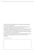 CPCU 530 BIGDADDYU PRACTICE TEST QUESTIONS WITH CORRECT ANSWERS