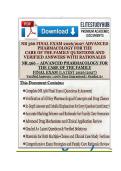 NR 566 FINAL EXAM 2026&sol;2027 ADVANCED PHARMACOLOGY FOR THE CARE OF THE FAMILY QUESTIONS AND VERIFIED ANSWERS WITH RATIONALES GRADED A&plus; LATEST 