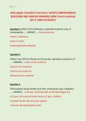 2026 update &vert;Nurs6531 Final Exam&vert; LATEST&vert;COMPREHENSIVE &NewLine;QUESTIONS AND VERIFIED ANSWERS &lpar;100&percnt; Correct solutions&rpar; &NewLine;GET IT 100&percnt; ACCURATE&excl;&excl;