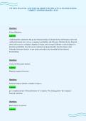 CFI CBCA FINANCIAL ANALYSIS FOR CREDIT UPDATED ACTUAL EXAM QUESTIONS&NewLine;CORRECT ANSWERS GRADED A PLUS