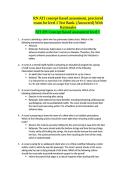 ATI RN Concept-Based Assessment Level 1 Proctored Exam Test Bank 2026 &vert; Answered Questions & Rationales