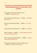 NUR 280 Galen&vert; LATEST&vert;COMPREHENSIVE QUESTIONS AND &NewLine;VERIFIED ANSWERS &lpar;100&percnt; Correct solutions&rpar; GET IT 100&percnt; &NewLine;ACCURATE&excl;&excl;