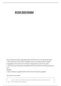 ECSA 102 BCA QUESTIONS AND VERIFIED ANSWERS GRADE A&plus;