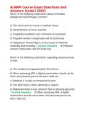 ALARM Course Exam Questions and Answers &lpar;Latest 2026&rpar;&period;