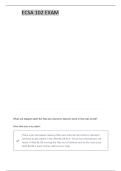 ECSA EPIC PRINTING EXAM QUESTIONS AND VERIFIED ANSWERS GRADE A&plus;