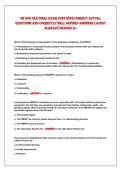 NR 668 CEA FiNAl EXAM 2026 WiTH CORRECT ACTUAl&NewLine;QUESTiONS AND CORRECTlY WEll DEFiNED ANSWERS lATEST&NewLine;AlREADY GRADED A&plus;