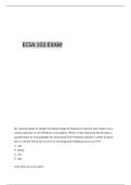 UNIX-LINUX EXAM REVIEW-ALL QUIZ QUESTIONS AND VERIFIED ANSWERS GRADE A&plus;