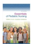 TEST BANK FOR Essentials of Pediatric Nursing Fifth&comma; North American Edition by TERRI KYLE&comma; SUSAN CARMAN &lpar;Author&rpar; ISBN&colon; 9781975236168 COMPLETE GUIDE 100 &percnt; VERIFIED A&plus; GRADE ASSURED &excl;&excl;&excl; LATEST UPDATE &excl;&excl;&excl;&excl;