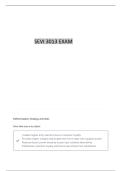 SEVI 3013 EXAM -2 COOPER QUESTIONS AND REVISED CORRECT ANSWERS &vert; GUARANTEE PASS&excl;&excl;