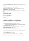 AESC 2050 EXAM 2 QUIZ QUESTIONS AND ANSWERS &vert; AESC 2050 EXAM 2 STUDY GUIDE 2026&sol;2027
