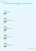CHEM 103 EXAM 3 CERTIFICATION EVALUATION TESTED QUESTIONS FULL SOLUTION&NewLine;GUIDE