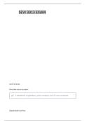 SEVI 3013 EXAM 3 QUESTIONS AND REVISED CORRECT ANSWERS 