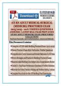 ATI RN Adult Medical-Surgical 2025&sol;2026 &ndash; Verified NGN Proctored Exam with 100&percnt; Correct Answers 