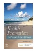 TESTBANK - Health Promotion Throughout the Life Span&comma;10th Edition by Edelman