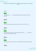 CHEM 104 EXAM 2 CERTIFICATION EVALUATION TESTED QUESTIONS FULL SOLUTION&NewLine;GUIDE