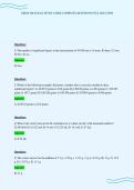 CHEM 104 EXAM 2 STUDY GUIDE COMPLETE QUESTIONS FULL SOLUTION