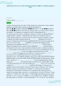 CHEM 104 EXAM 9 ACTUAL TEST PAPER QUESTIONS CORRECT ANSWERS GRADED A&NewLine;PLUS
