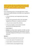 2026&sol;2027 INDIANA QMA INSULIN ADMINISTRATION EXAM LATEST &NewLine;ACTUAL EXAM TEST BANK&vert; COMPLETE 200 REAL EXAM QUESTIONS &NewLine;AND CORRECT VERIFIED ANSWERS&sol; ALREADY GRADED A&plus;