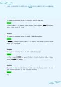CHEM 103 EXAM 5 ACTUAL TEST PAPER QUESTIONS CORRECT ANSWERS GRADED A&NewLine;PLUS