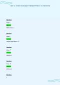 CHEM 121 COMPLETE EXAM QUESTIONS ANSWERS GUARANTEED PASS
