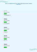 CHEM 121 COMPREHENSIVE EXAM SCRIPT COMPLETE QUESTIONS VERIFIED&NewLine;SOLUTIONS