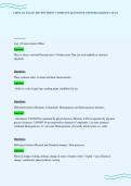 CHEM 121 EXAM 1 REVIEW SHEET COMPLETE QUESTIONS ANSWERS GRADED A PLUS
