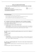 NSG 6002 ADVANCED PHARMACOLOGY EXAM 2026 COMPLETE EXAM QUESTIONS AND ANSWERS 100&percnt; VERIFIED A&plus; GRADE ASSURED&excl;&excl;&excl;&excl;&excl; NEW LATEST UPDATE&excl;&excl;&excl;&excl;&excl;