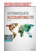 Intermediate Accounting IFRS 4th Edition Solution Manual by Donald E&period; Kieso&comma; Jerry J&period; Weygandt- ISBN-13 &rlm; &colon; &lrm; 978-1119607519 - Complete Chapters 1 - 24&comma; All Chapters &comma; Verified Newest Version