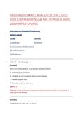 State Farm Estimatics Exam &lpar;Latest 2026 &sol; 2027&rpar;&colon; Most Comprehensive Qs & Ans - to Pass the Exam&comma; 100&percnt; Verified - UPDATED